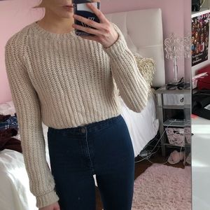 Urban outfitters cropped sweater